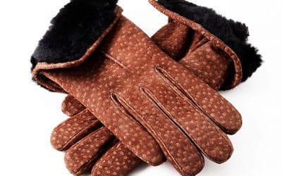 GENUINE, 100% AUTHENTIC CARPINCHO / CAPYBARA GLOVES with NUTRA FUR LINING – MEN’S & LADIES SIZES