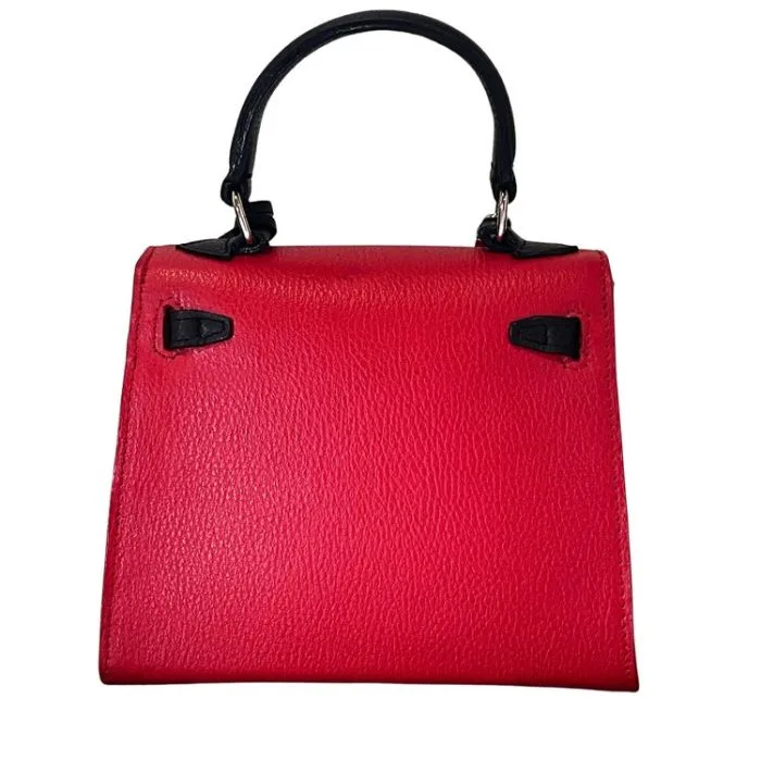 back small kelly genuine cow leather