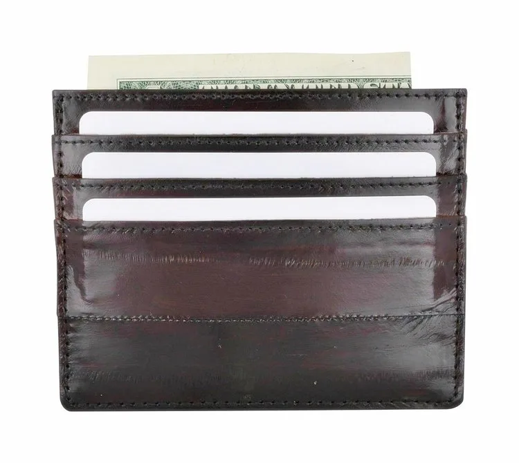 Wine credit card holder.
