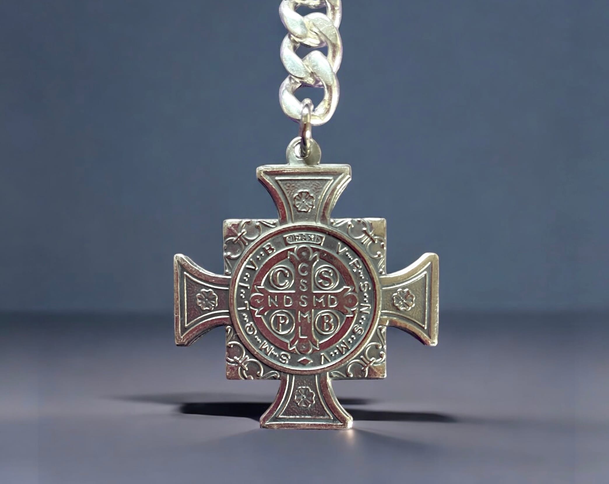 Saint Benedict Cross Keychain | Style with Purpose, Faith in Every Detail