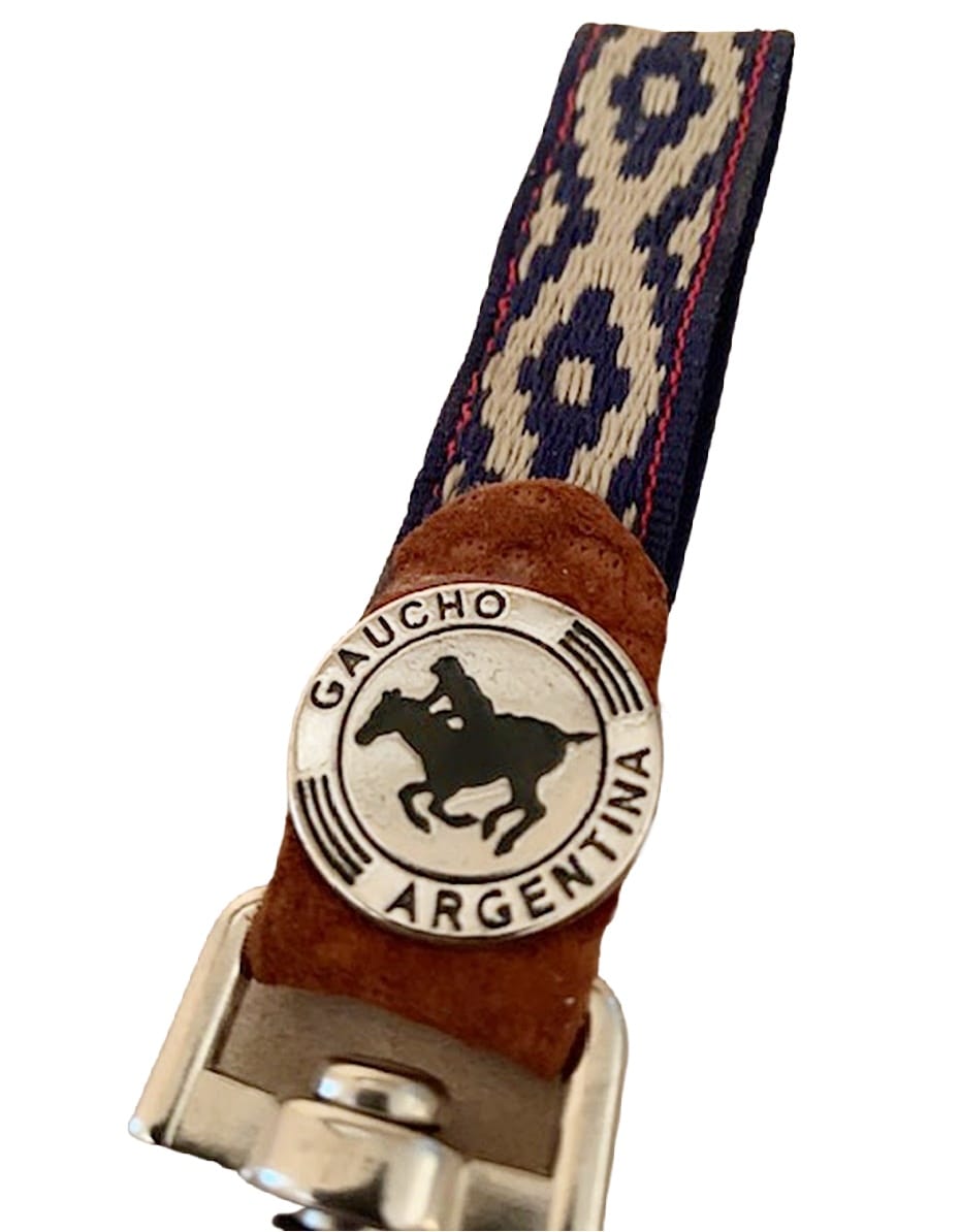 Polo Player Key Chain - Guarda Pampa and Carpincho, / Capybara - Handmade in Argentina! - LLA331/254