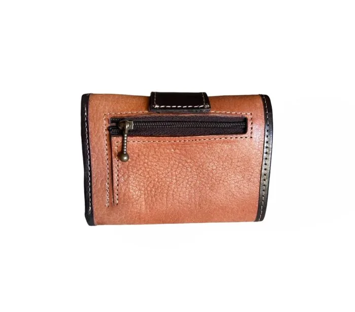 Unisex  Style, Genuine Argentinian Leather Tri-Fold Wallet - Image 3