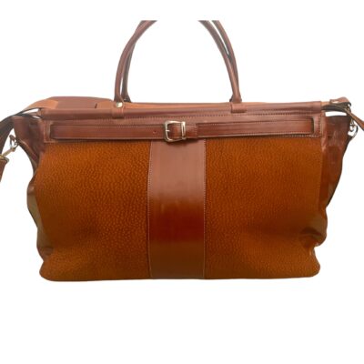 Leather Weekender Travel Bag