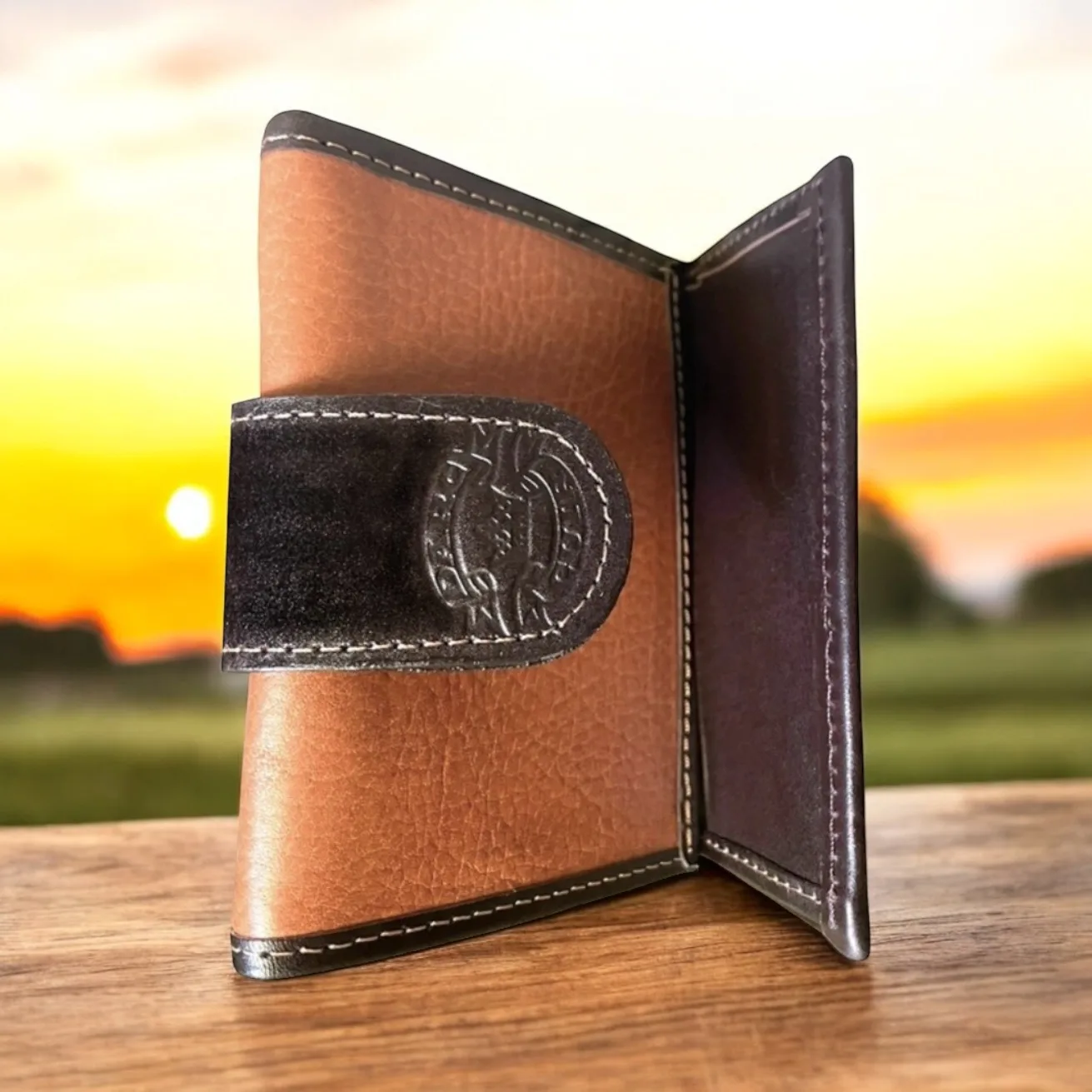 Argentinian Leather Tri-Fold Wallet