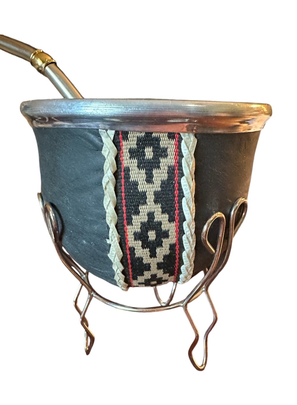 handmade mate gourd set.