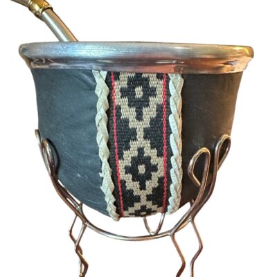 handmade mate gourd set.