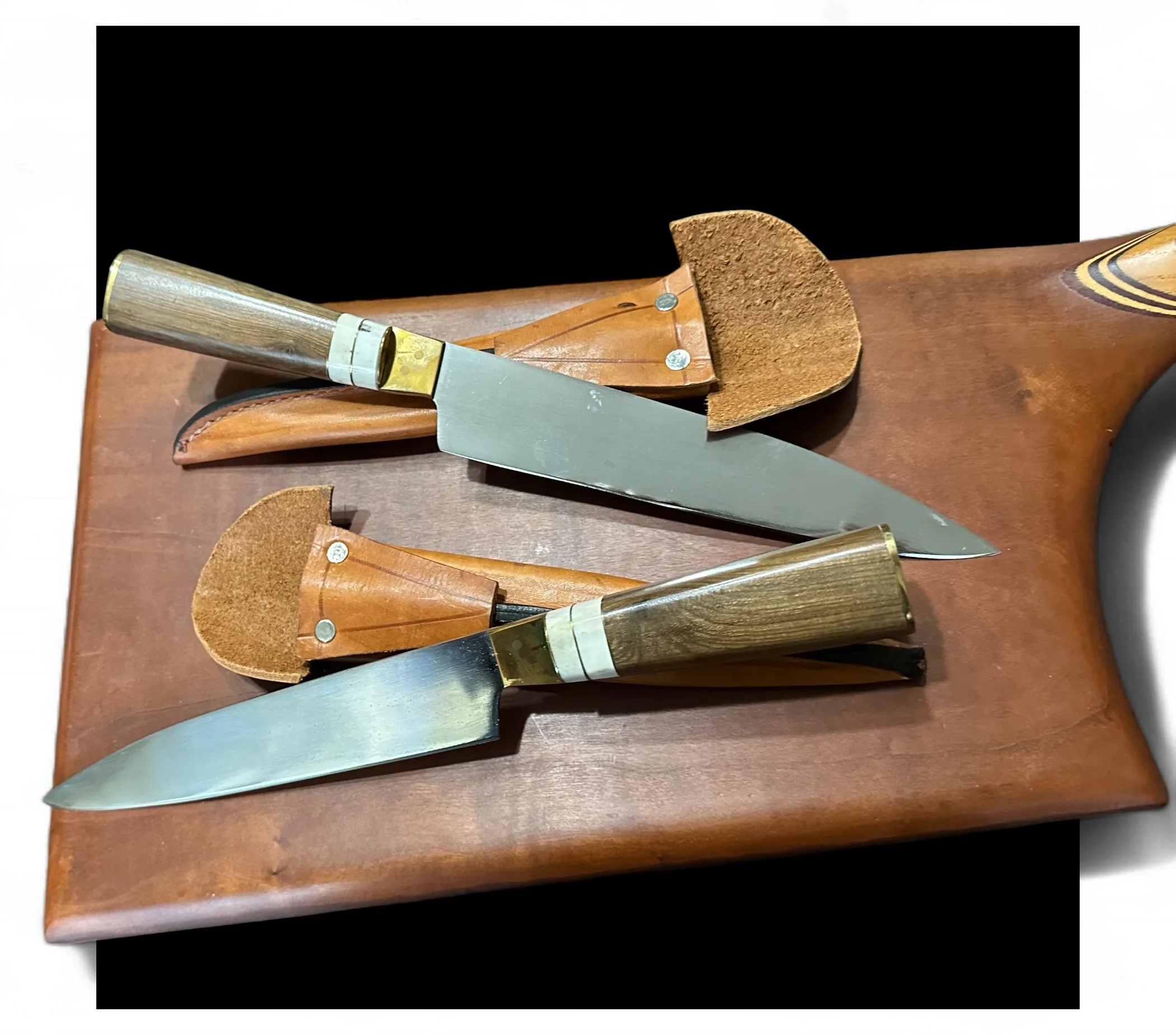 20cm Asado Barbeque Knife – Handmade Gaucho Knife with Full Tang Stainless Steel Blade - Image 3