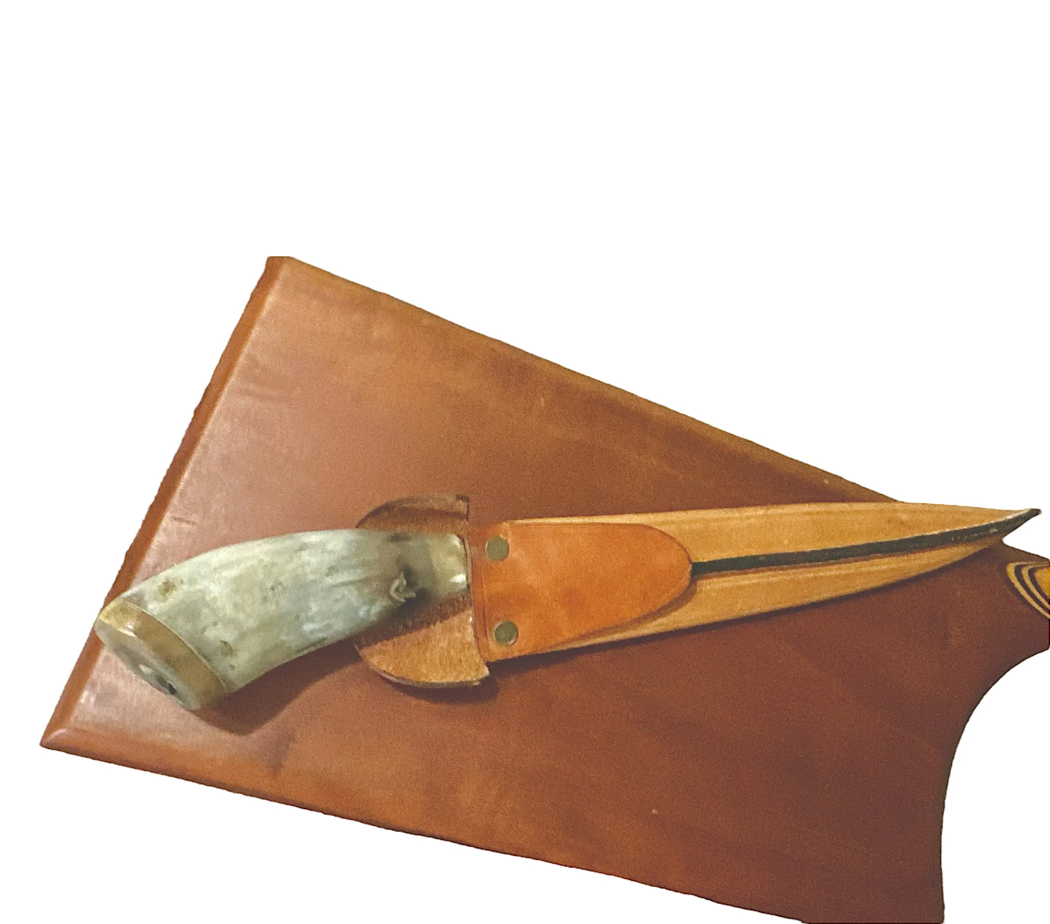 Authentic Bullhorn-Handled Knife – Crafted in Tandil