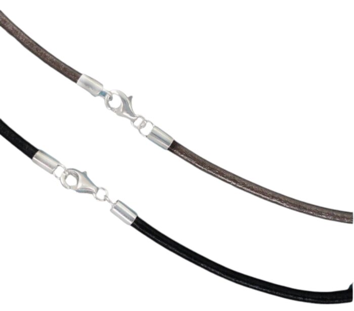 Equestrian Coin Style Pendant and Leather Choker - Image 3