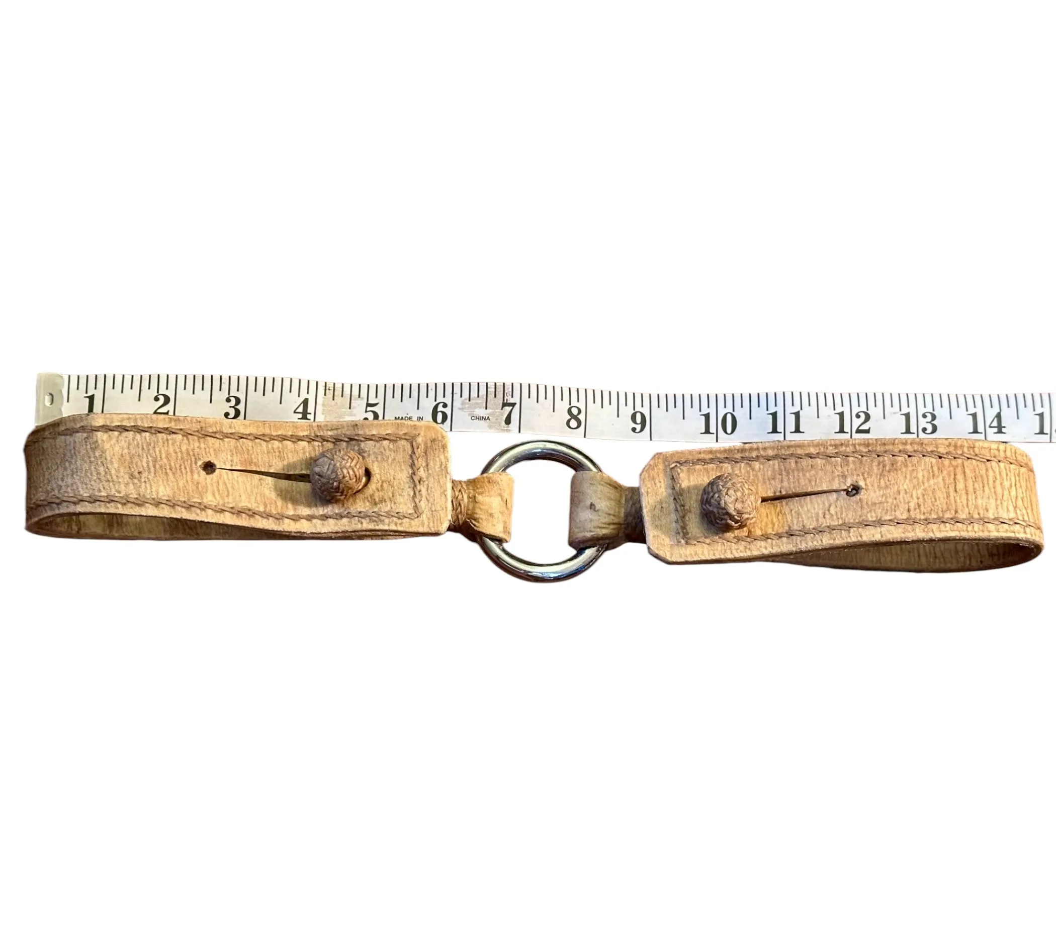 Rawhide Leather Hobbles – Argentine Raw Cowhide Leather, Heavy Chrome Hardware and Handmade! - Image 5