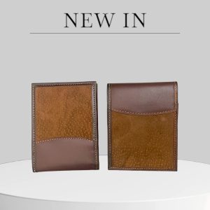 Men's capybara leather wallet.