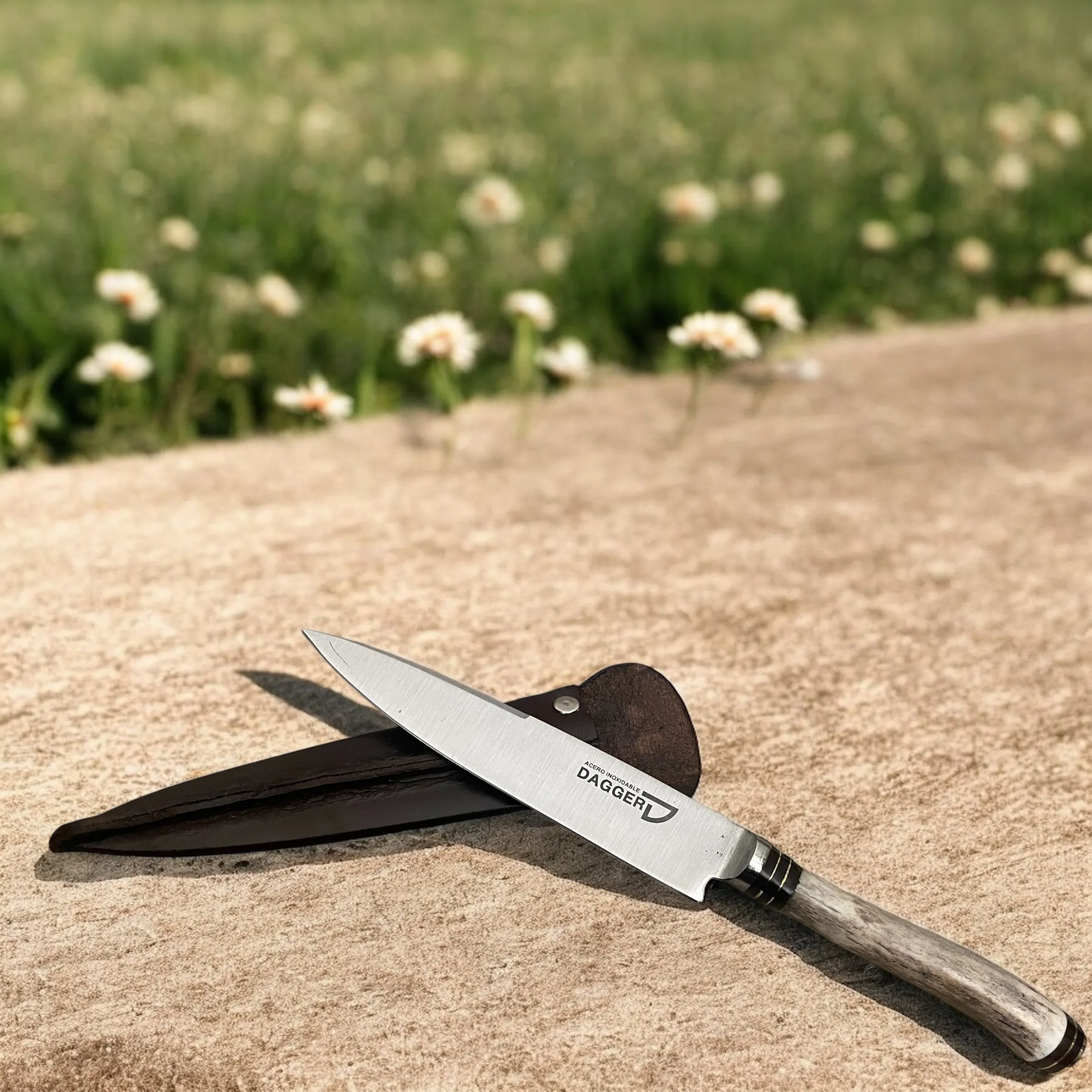 Stagehorn, Brass Handmade Gaucho Knife - Image 2