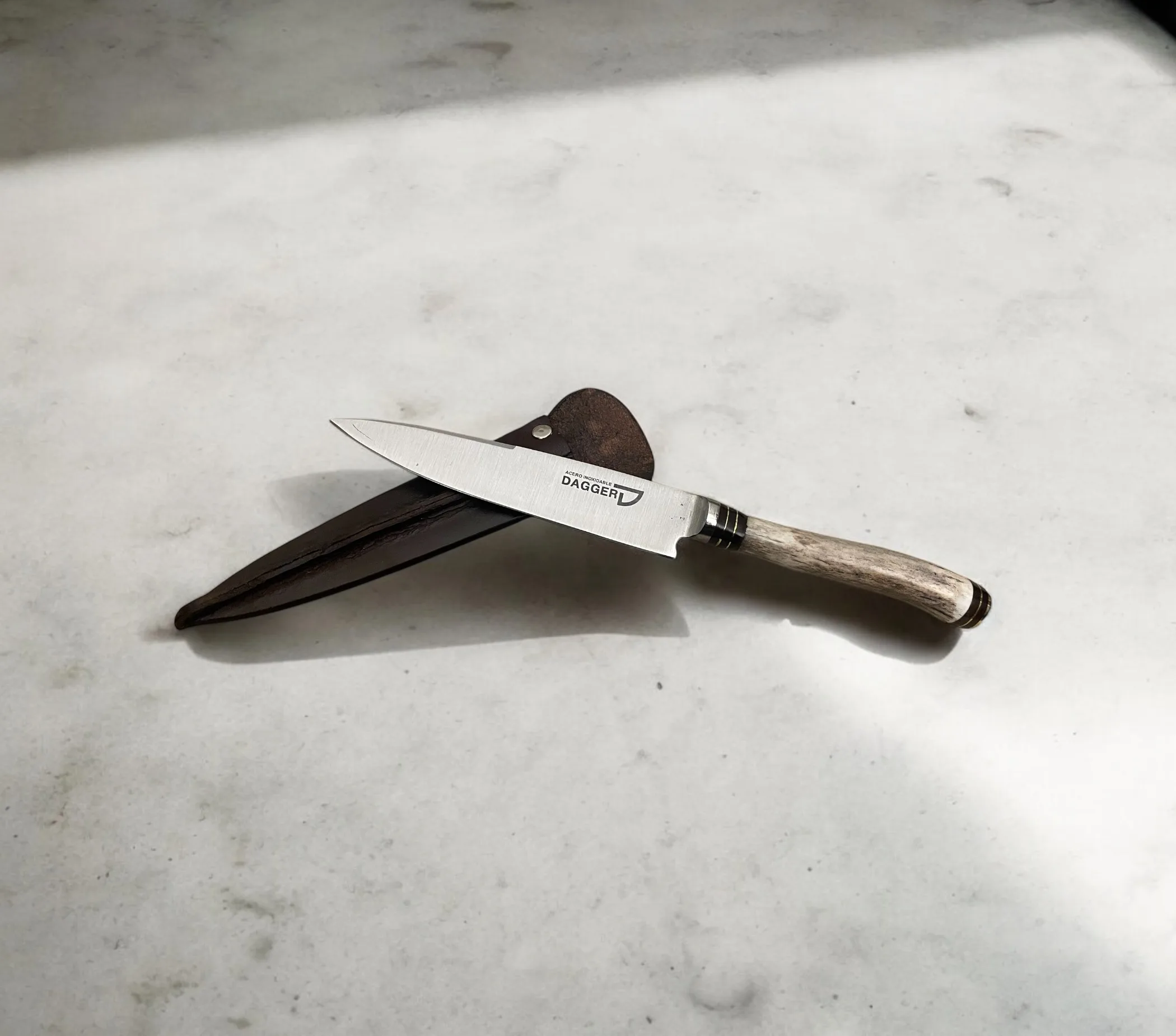 Stagehorn, Brass Handmade Gaucho Knife - Image 3