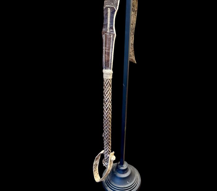 Handcrafted Rawhide Leather Riding Crop | Authentic Gaucho Rebenque for Equestrian Use and Collectors - Image 6