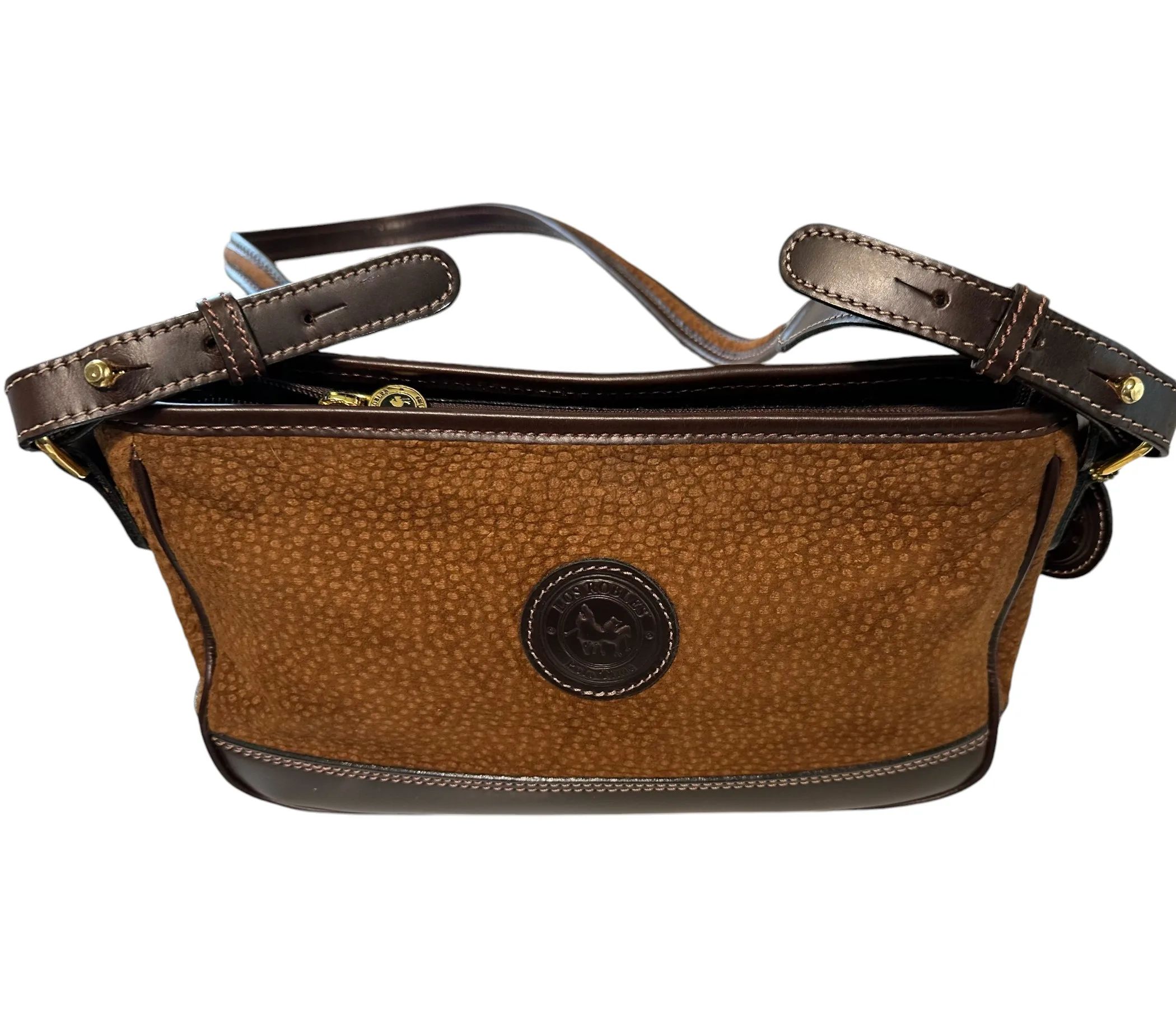 Designer capybara shoulder handbag.