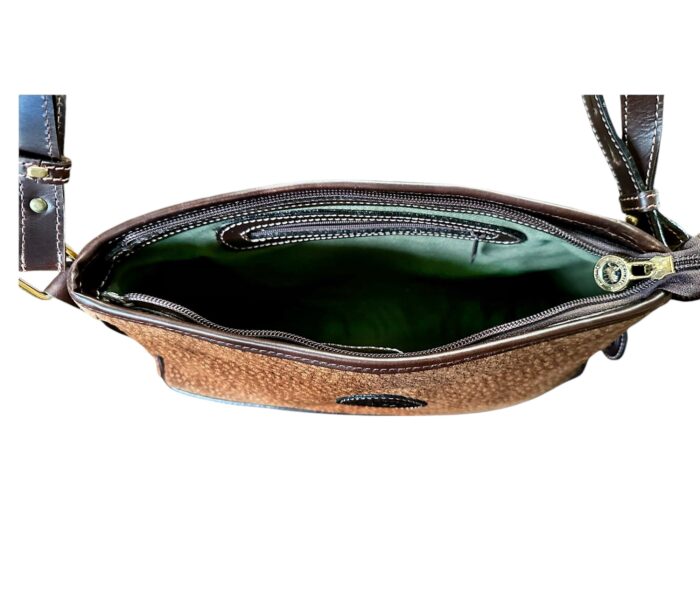 Capybara / Carpincho Baguette Styled Designer Shoulder Handbag – Handmade, Los Robles Polo Time - Image 9