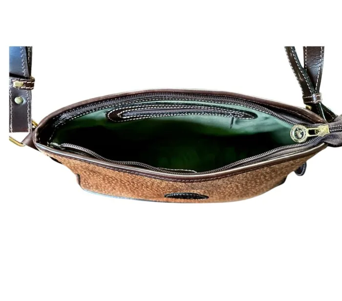Capybara / Carpincho Baguette Styled Designer Shoulder Handbag – Handmade, Los Robles Polo Time - Image 9