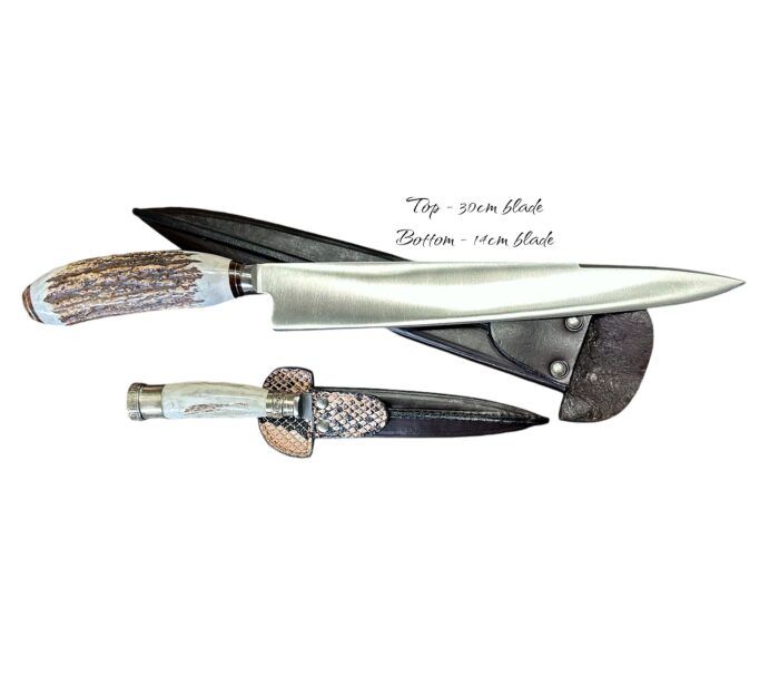 Authentic Bullhorn-Handled Knife – Crafted in Tandil
