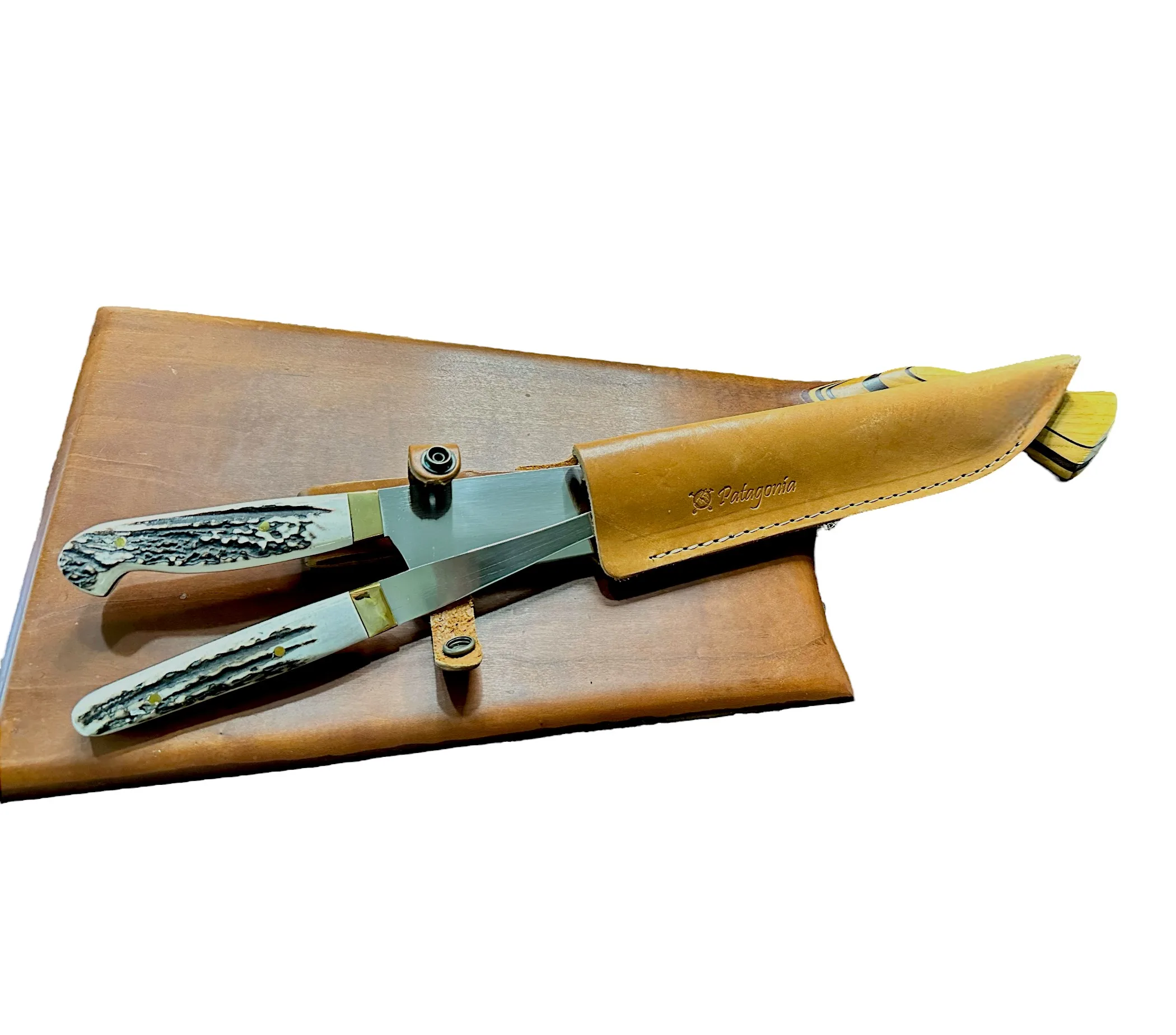 Handmade Staghorn Asado Tool Set - Image 4