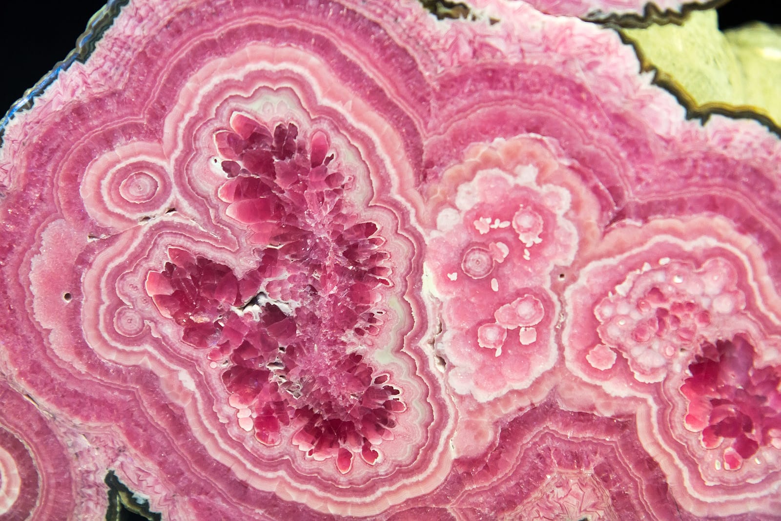 Rhodochrosite, the national stone of Argentina.