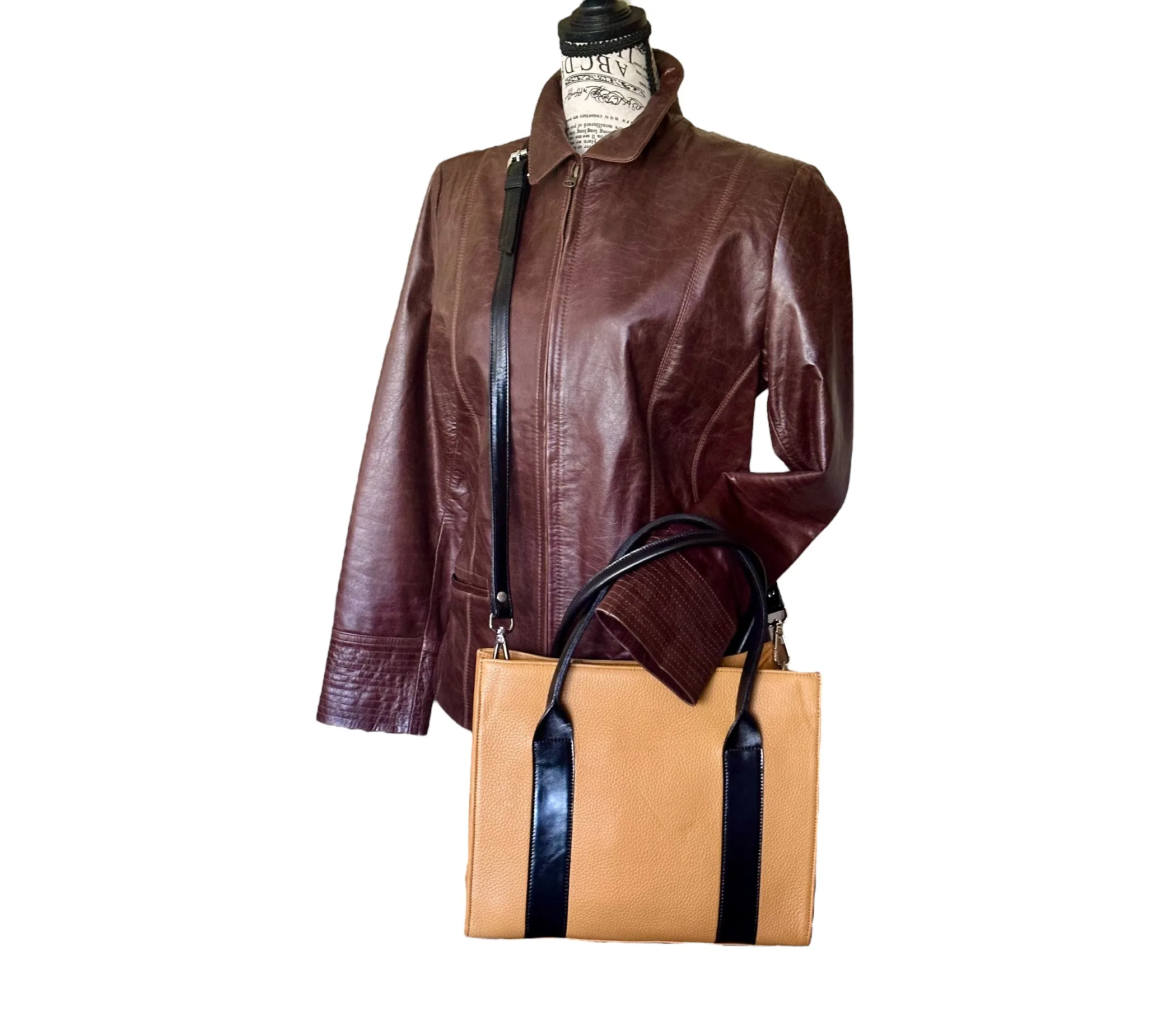 'Big City' Style, Argentine Leather Handbag - Image 8