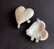 heart shaped jewelry mold