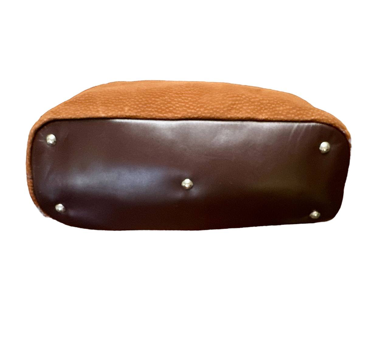 Brass Feet on Capybara Bag