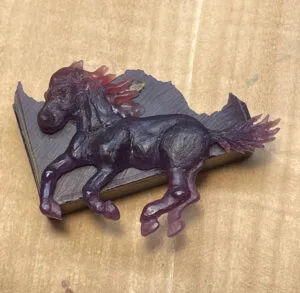 horse jewelry mold