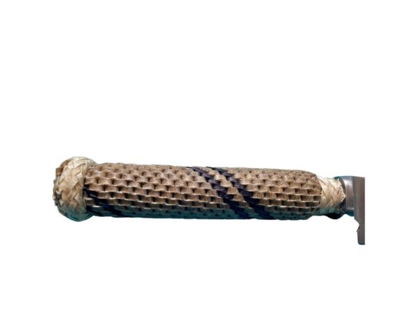 12CM ARGENTINIAN GAUCHO KNIFE - 100% HAND BRAIDED RAWHIDE LEATHER HANDLE - CUCA310/1847 - Image 5