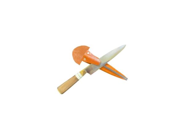 BBQ ASADO KNIFE HAND CRAFTED WITH GAUCHO STYLE FLAIR! 17CM FULL TANG, STAINLESS STEEL BLADE