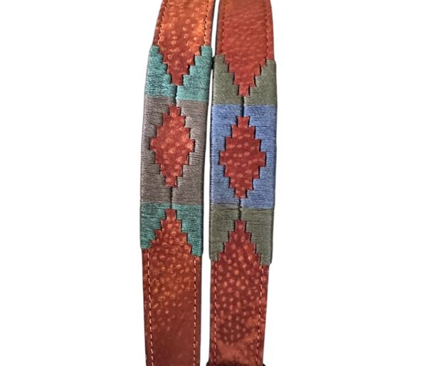 Carpincho Embroidered Belt | 95cm | Handmade in Argentina - Image 2