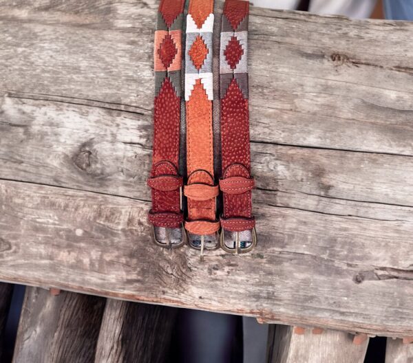 Colorful Capybara Belt 100 cm | Handmade in Argentina