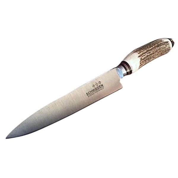 Heavy staghorn gaucho knife