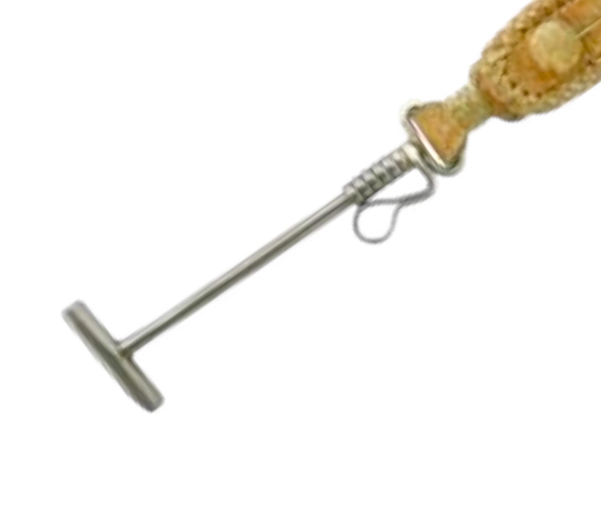 Rawhide Leather Polo Mallet Key Chain