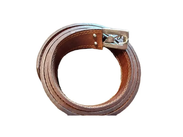 SOLID ALPACA SILVER, HANDMADE HORSE HEAD BELT BUCKLE - WITH OR WITHOUT BELT LEATHER - Image 4