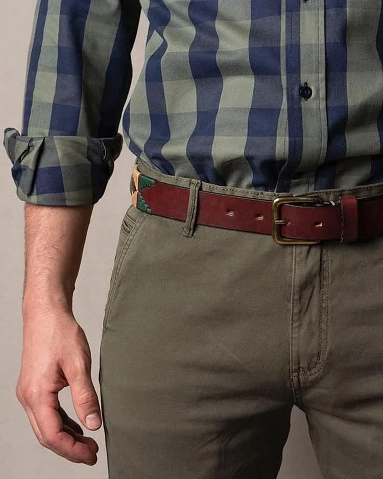 Handmade Argentinian Leather Belt | Premium Polo Style - Image 3