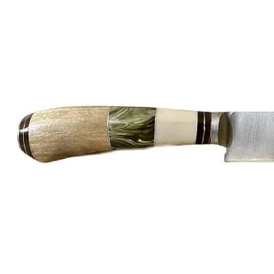 Hardwood & Polished Bone Gaucho Knife
