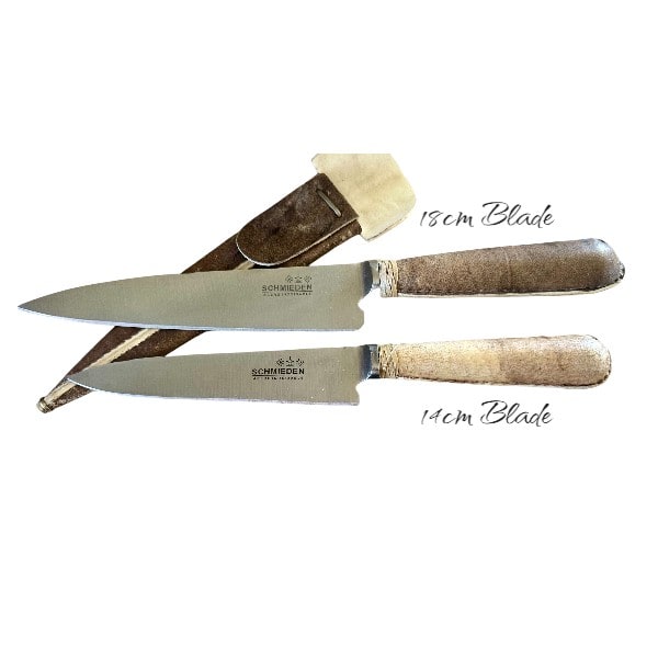Leather Wrapped Gaucho knives