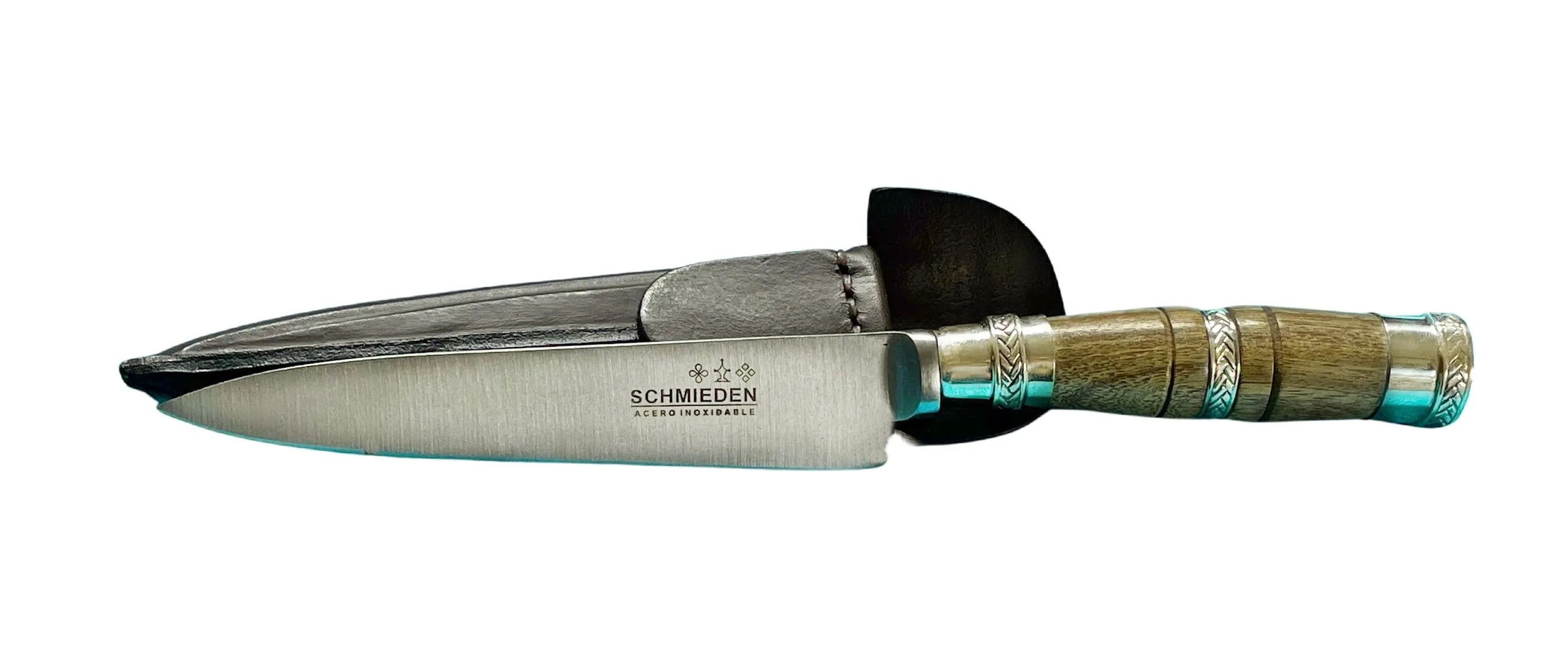 Exotic Hardwood & Alpaca Silver Gaucho Knife - Image 3