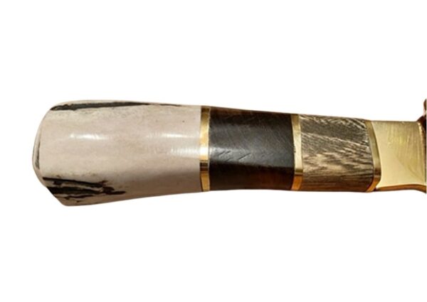 EXTRA WIDE, EXTRA LONG, 20CM ARGENTINEAN BBQ / ASADO KNIFE - AUTHENTIC BONE, HARDWOOD HANDLE - HANDMADE IN TANDIL, ARGENTINA! - Image 6