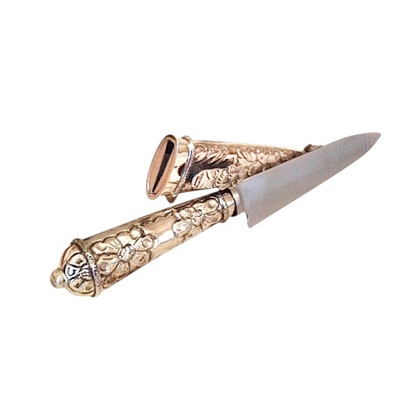 silver gaucho knife