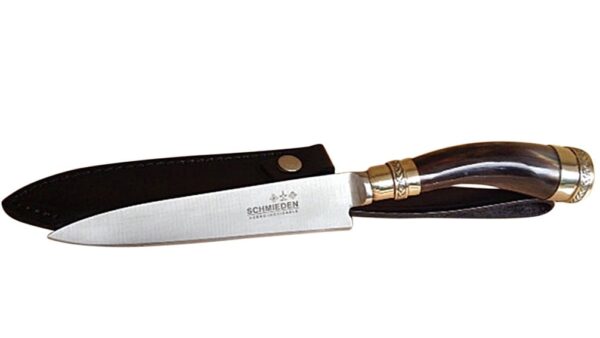 AN EXTRA HANDSOME COW HORN HANDLE GAUCHO KNIFE - THE PERFECT MULTI-PURPOSE TOOL! - ARG-475/14-bK - Image 4