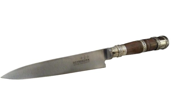 STAINLESS STEEL GAUCHO KNIFE, CUCHILLO WITH CHISELED HARDWOOD & BRASS HANDLE - CACU-478/2082 - Image 6
