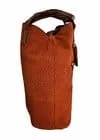 EXOTIC CARPINCHO / CAPYBARA HIDE TOTE / HOBO STYLED SHOULDER BAG - HANDMADE IN ARGENTINA -OZ-362/2518-C - Image 5