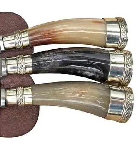 AN EXTRA HANDSOME COW HORN HANDLE GAUCHO KNIFE - THE PERFECT MULTI-PURPOSE TOOL! - ARG-475/14-bK