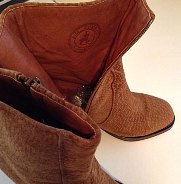 100% GENUINE CARPINCHO CAPYBARA LADIES BOOTS - EB-BT-C/1198 FINAL SALE MERCHANDISE - Image 5