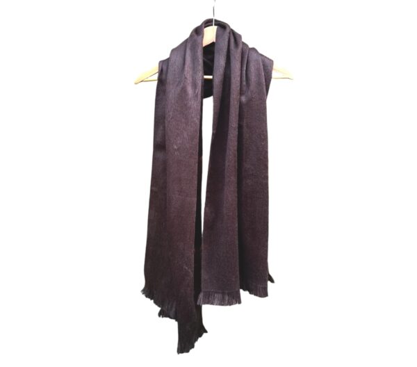 Espresso Brown Hand Spun Alpaca Shawl, Wrap