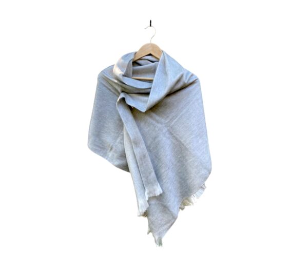 Alpaca Wrap Styled Shawl - Hand Spun - Image 3