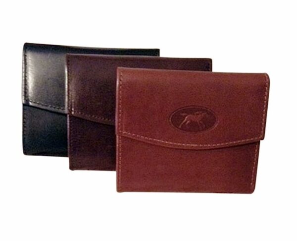 HORSE LOVERS WALLET - TRI-FOLD STYLED, ARGENTINEAN LEATHER WOMEN'S WALLET - EX-2040P/17