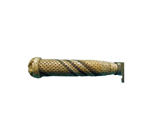 12CM ARGENTINIAN GAUCHO KNIFE - 100% HAND BRAIDED RAWHIDE LEATHER HANDLE - CUCA310/1847 - Image 4